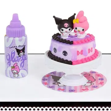 Miniverse 미니버스 마이멜로디 쿠로미 케이크 미니어처
