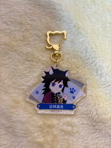 토미오카 기유 B상 아크릴 참 미니게임 난자타운 귀멸의 칼날