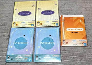 제일복권 아이돌 마스터 샤이니 컬러즈 시크릿 파티 안내장 5종