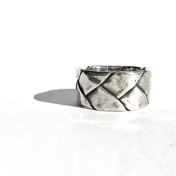 Mexcican Silver 925 Mesh Ring Vintage
