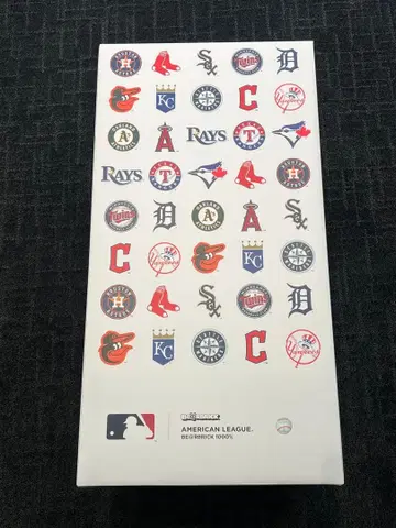 새상품! Bearbrick 1000% American League