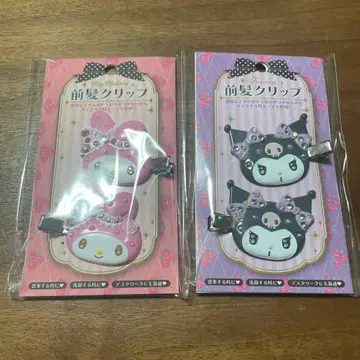산리오 마이멜로디 쿠로미 앞머리 클립
