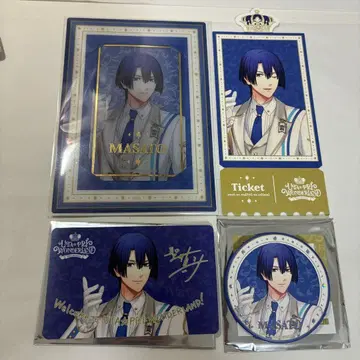 우타프리 원더랜드 캔뱃지 비쥬카 여권 특전 마사토