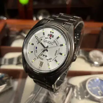 오리엔트 쓰리스타 위클리 오토매틱 새상품급