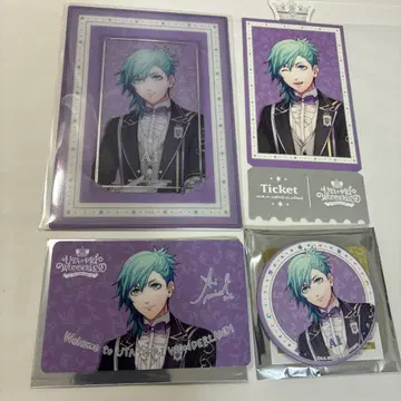 우타프리 원더랜드 캔뱃지 비쥬카 여권 특전 아이