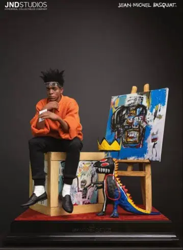 JND 장 미셸 바스키아 1/3 동상