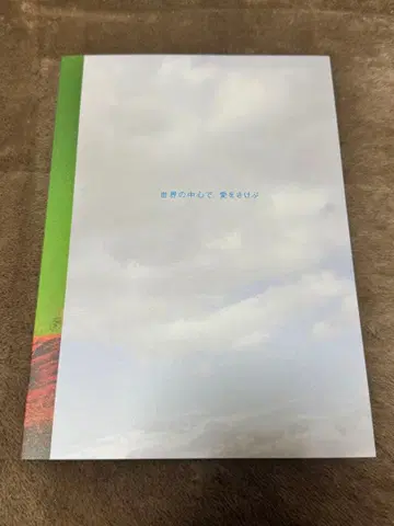 영화 세상의 중심에서 사랑을 외치다 팜플렛