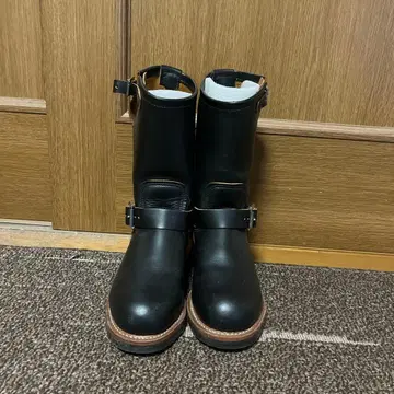 RED WING 블랙 엔지니어 부츠