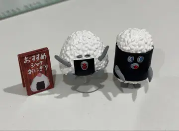 오니기리보야 엄마 간판 피규어 3점