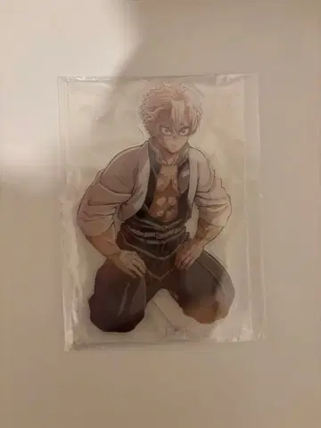 귀멸의 칼날 시나즈가와 사네미 기둥 연습편 KV 아크릴 스탠드