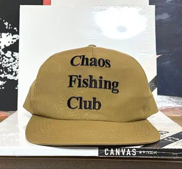 Chaos Fishing Club 로고 자수 캡 대어 자수