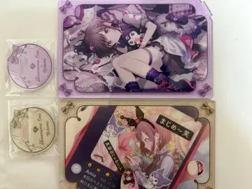 프로세카 산리오 카드 큐어 아크릴 스탠드 2개 세트