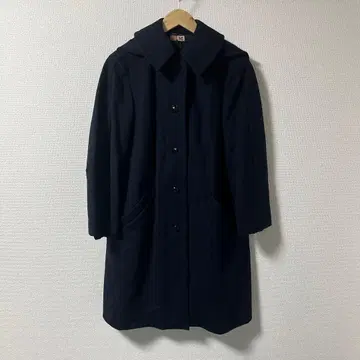 [컨디션 최상] 스웨덴군 50~60s 실물 후드 부착 울 코트 38