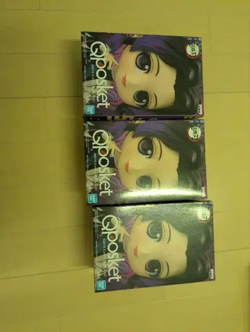 미개봉 Qposket 피규어 3개 세트