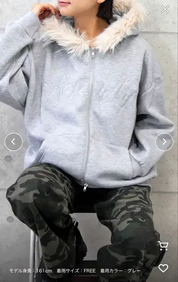 FAN 후드 퍼 파카