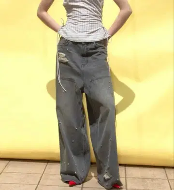 maisonspecial Baggy Denim Pants 34