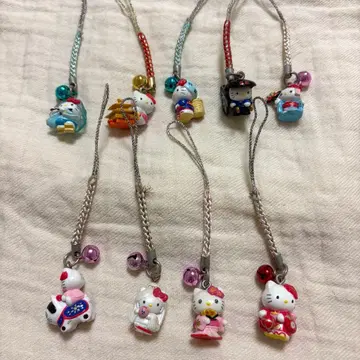 지역 한정 키티 스트랩 9개 세트 레어