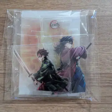 귀멸의 칼날 WEBSHOP 복권 C상 아크릴 스탠드 탄지로와 기유