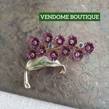 VB 반돔 부티크 브로치 에나멜