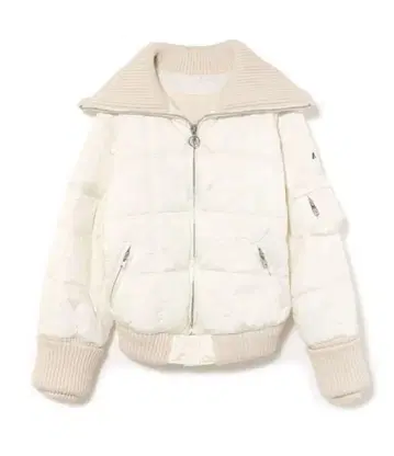 andmary Mary 퀼팅 재킷 wh x bg