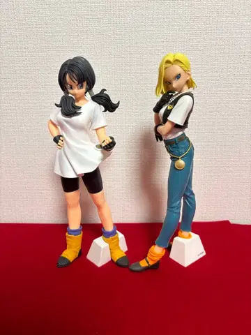 드래곤볼 비델 인조인간 18호 피규어 세트