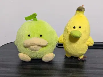 트리피컬즈 마스코트 볼체인 멜론 바나나 봉제인형 키링