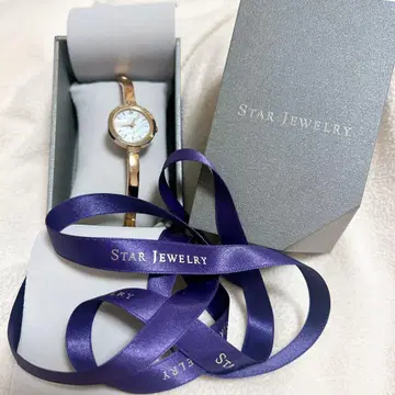 Star Jewelry 골드 아날로그 시계