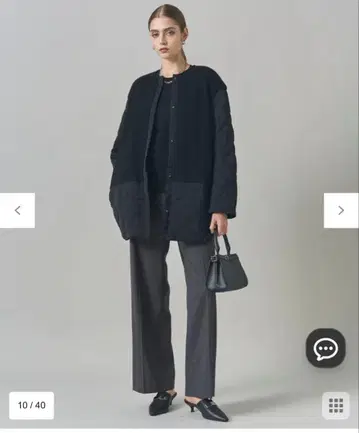 ICB 리버서블 미들 코트