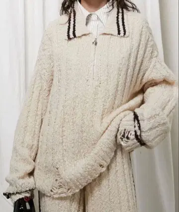 PRANK PROJECT 폴로 넥 니트