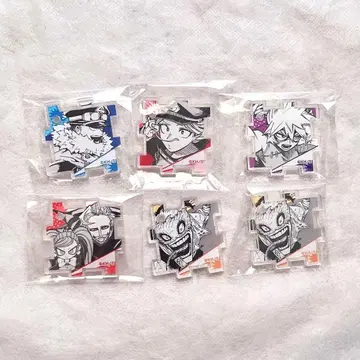 나의 히어로 아카데미아 원화전 아크릴 퍼즐 키링 6종 세트