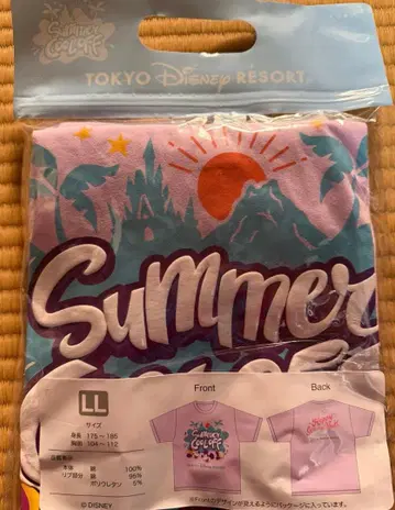 디즈니와 미세스 그린애플 콜라보 T셔츠 LL 사이즈 미개봉