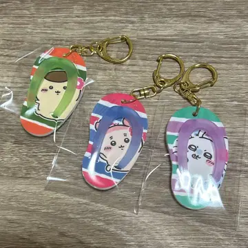 치이카와 (먼작귀) 시사 기념품 가게 트레이딩 비치 샌들 키링