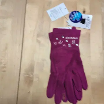 STUDIO 피코네 스마트폰 터치 가능 장갑 버건디