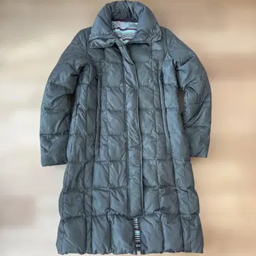 [ 레어 ] MISSONI 카키 다운 자켓 롱