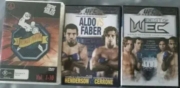 [레어] UFC 1-10 & Best of WEC DVD 세트