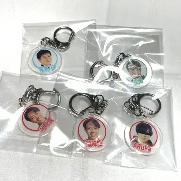 오모코로 ARuFa 전기벌레 카미죠 마츠오카 아이콘 키링 아크릴 키링