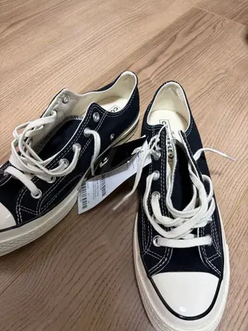 [ 미사용 새상품 ] CONVERSE CT70 로우컷 블랙 26.5cm