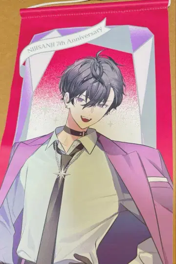 니지산지 7th Anniversary 하프 태피스트리 사에키 잇테츠