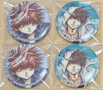 최유기 달력 아트전 손오공 캔뱃지 4점 세트