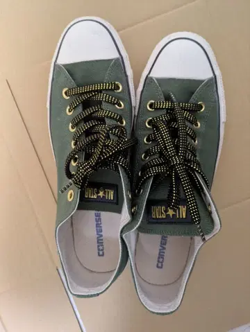 CONVERSE ALL STAR 올리브 그린 스니커즈