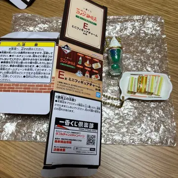 코메다 커피 제일복권 미니 피규어 참 샌드위치 크림 소다