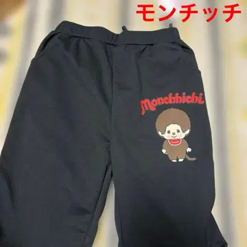 맨투맨 바지 팬츠 빅 사이즈 Monchhichi 몽치치