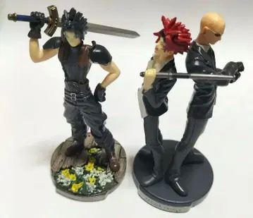 파이널 판타지 7 피규어 자크 + 레노 & 루드