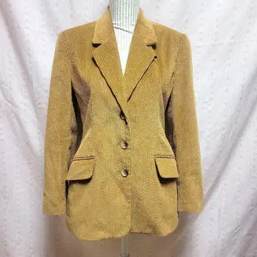 새상품급 코듀로이 테일러드 자켓 엘보우 패치 포함 작은 사이즈