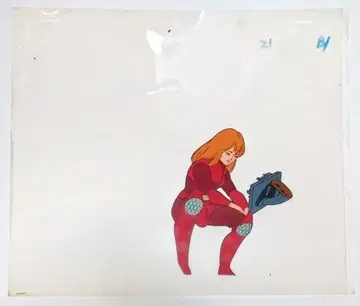 성전사 단바인 마블 프로즌 애니메이션 셀화