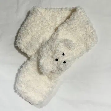 푹신푹신 머플러 강아지