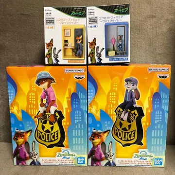 주토피아2 주디 닉 모니터 탑 피규어 브레이크 타임