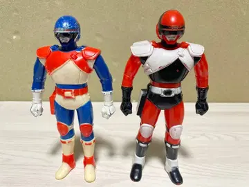 형제권 바이클로스 크로스 봄버 세트 반다이 소프트 비닐 2체 세트 당시