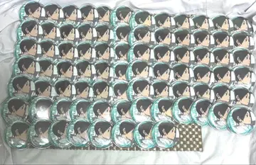 하이큐!! 쿠니미 아키라 캔뱃지 문구 카페 80개