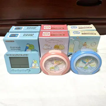 산엑스 스미코구라시 전파 알람 시계 전자 시계 토카게 등 묶음 판매